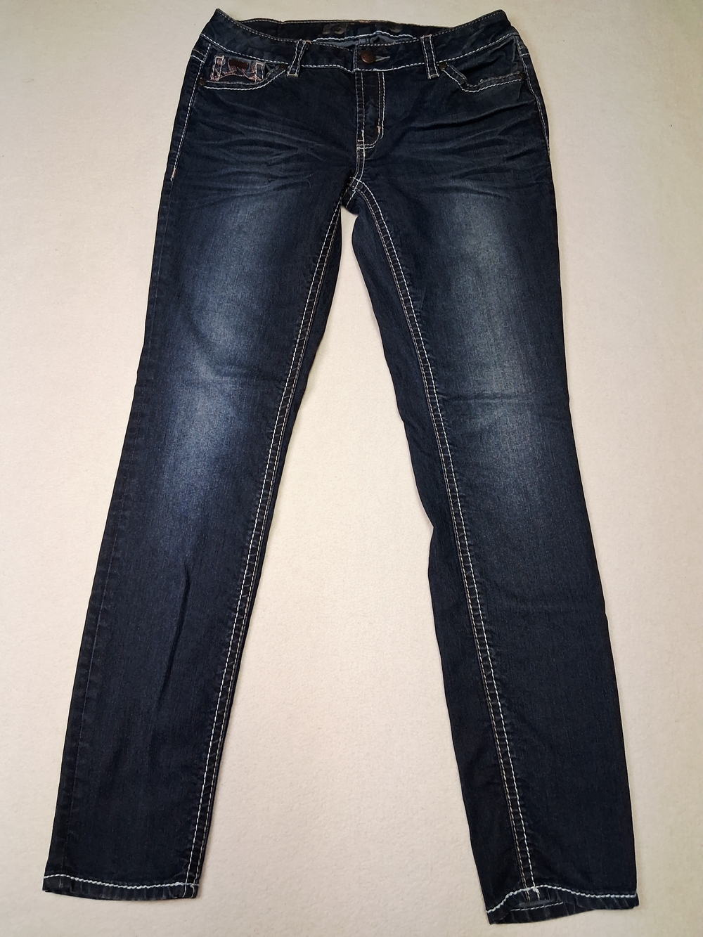 Slim Dark Indigo Skinny Jeans - Comfortable Stretch Fit